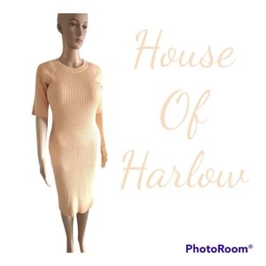 Nwt House of Harlow 1960 Knit Sweater Dress
